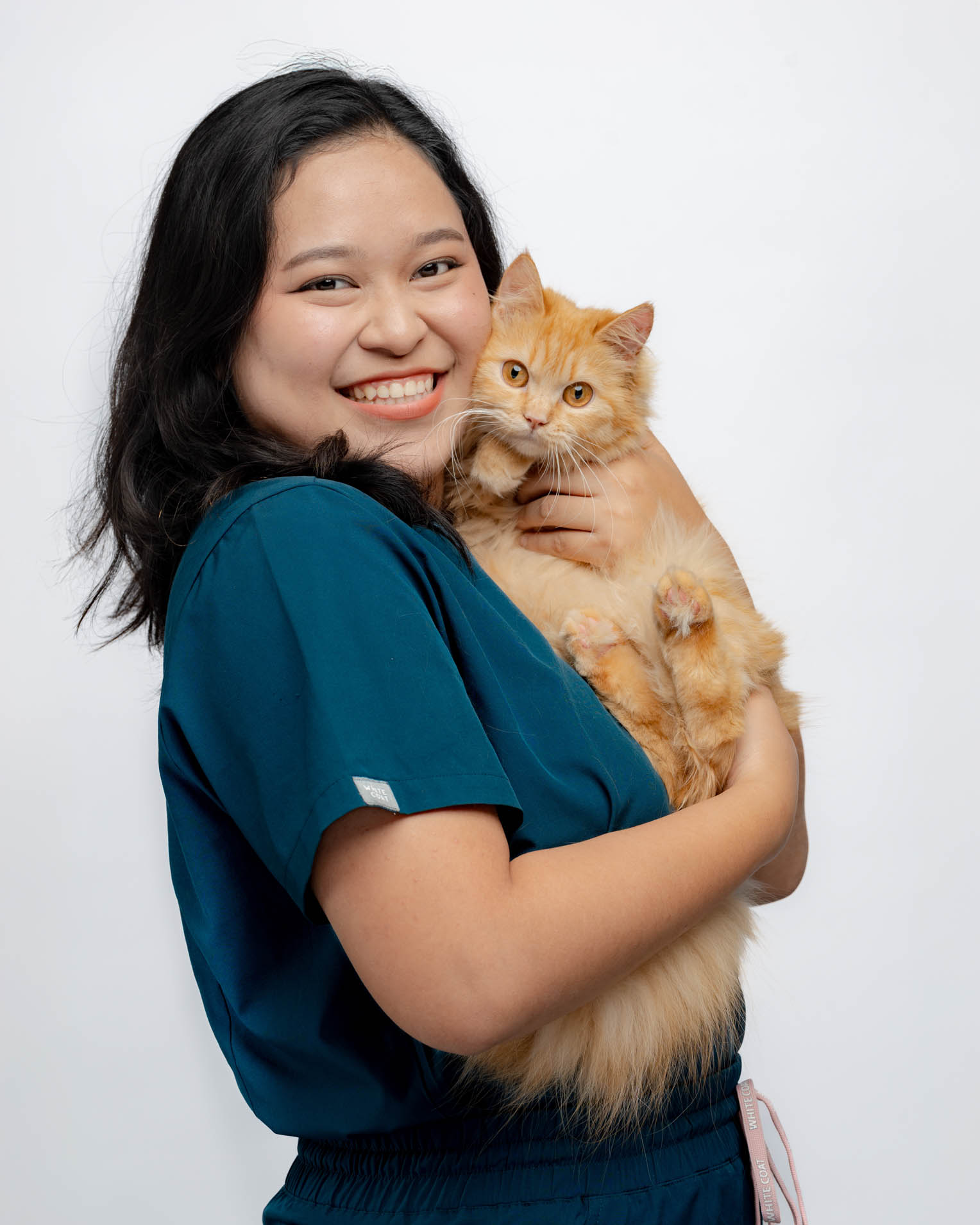 Cat pet portrait captured during a home-visit photoshoot in Alabang by PawPlay Studios