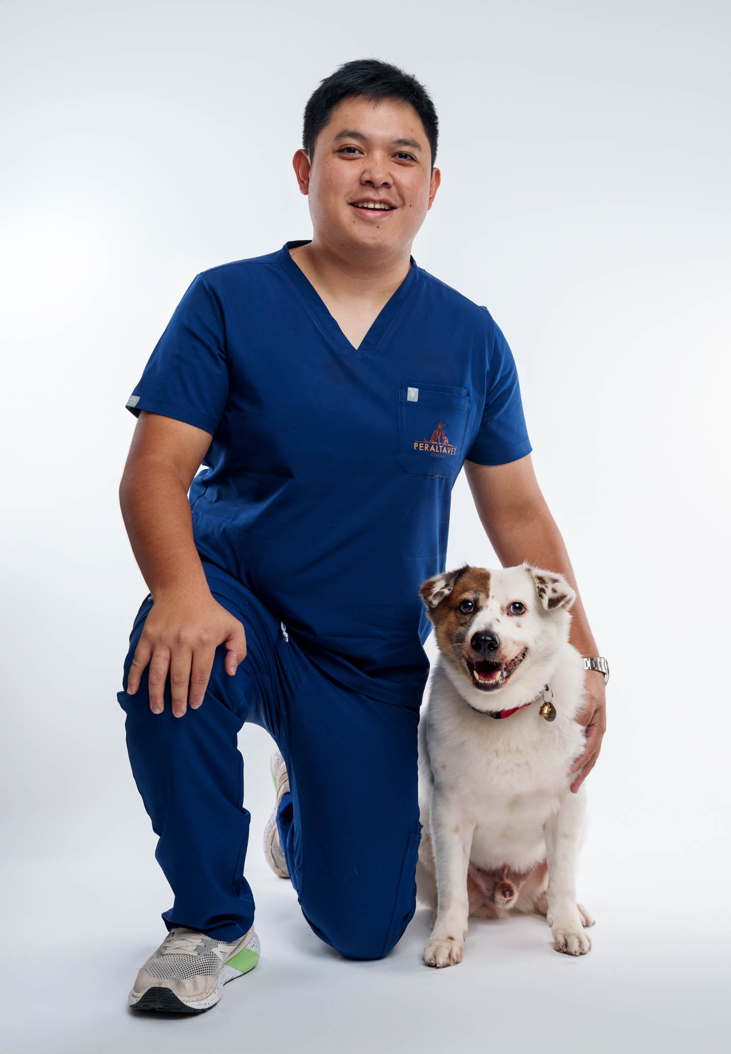 Pet portrait captured during a home-visit photoshoot in Alabang by PawPlay Studios