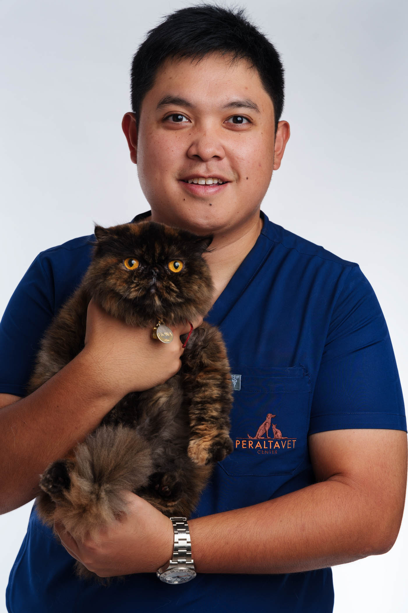 Cat pet portrait captured during a home-visit photoshoot in Alabang by PawPlay Studios
