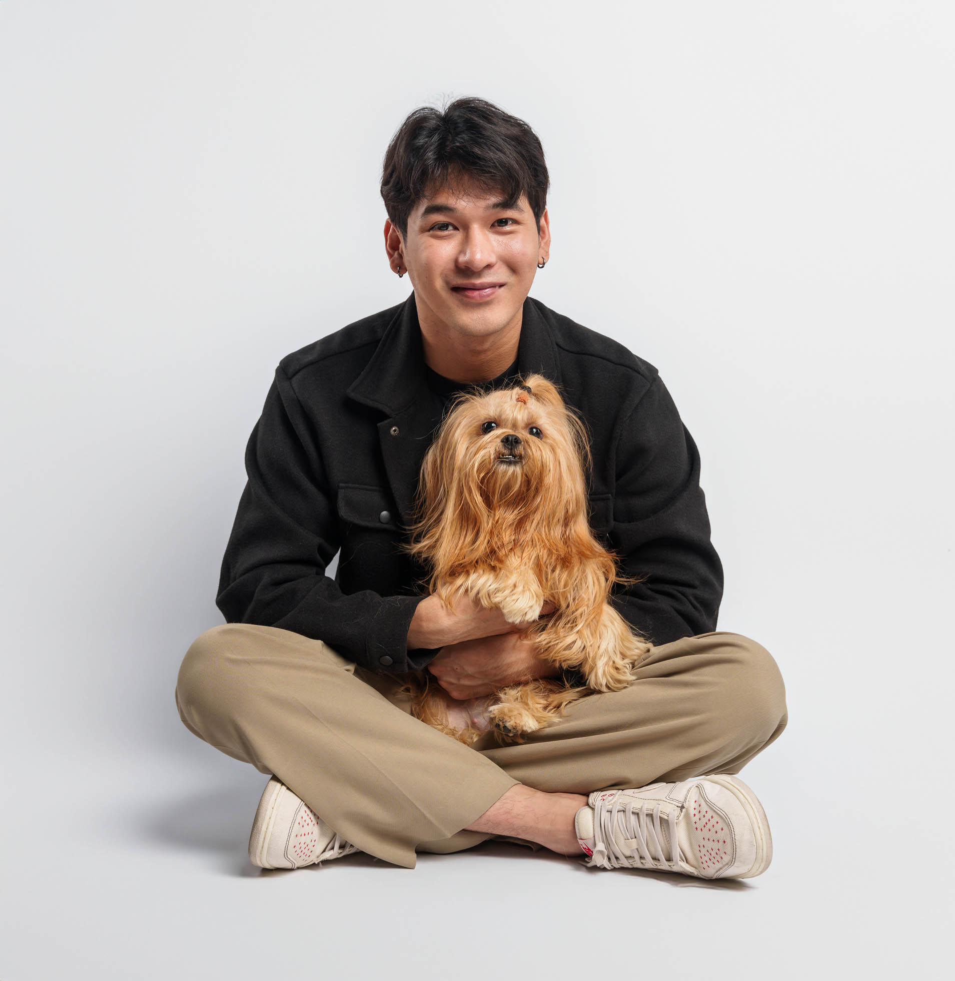Shih Tzu pet portrait captured during a home-visit photoshoot in Parañaque by PawPlay Studios