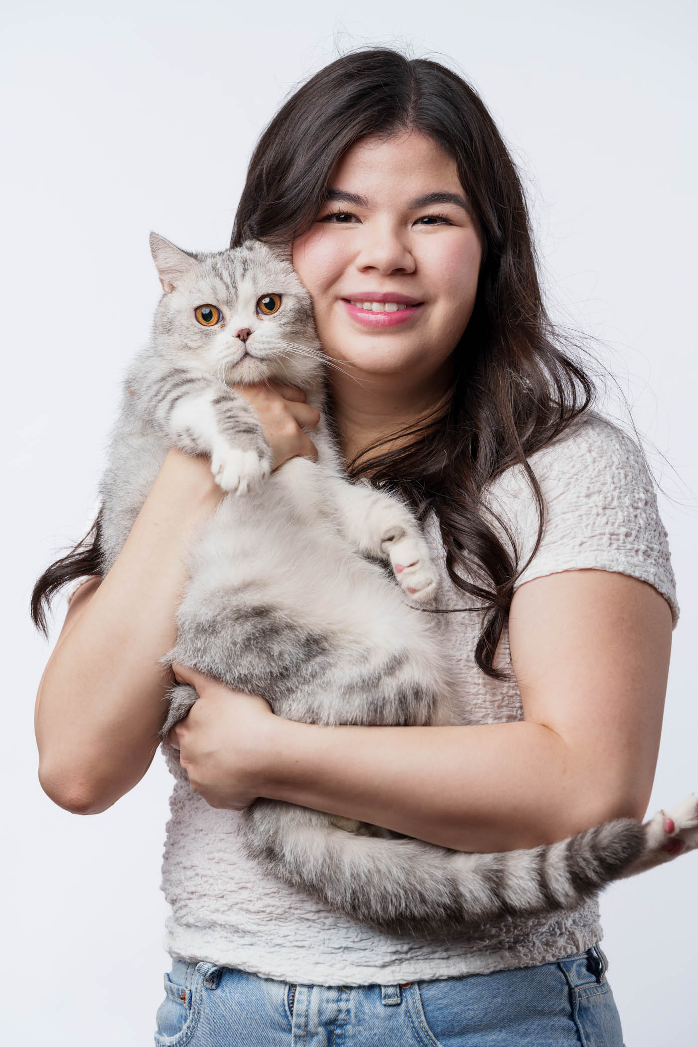 Cat pet portrait captured during a home-visit photoshoot in Quezon City by PawPlay Studios